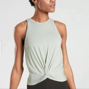 Athlete mint Breezy Twist Tank